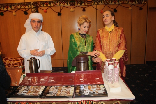 special-treat-for-european-council-on-tourism-and-trade-guests-arabic-coffee-and-sweets